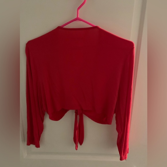 Torrid Super Soft Shrug Tie-Front - Picture 3 of 8